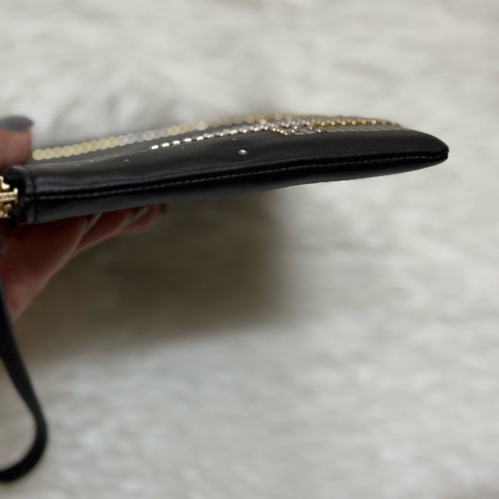 Kate Spade Black and Gold Skyline Wristlet - Picture 6 of 12
